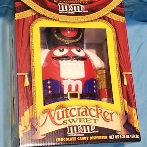 Red Nutcracker Sweet M&M's Candy Dispenser